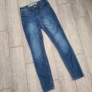 Hydraulic Skinny Jeans Medium Wash Girls Size 9/10